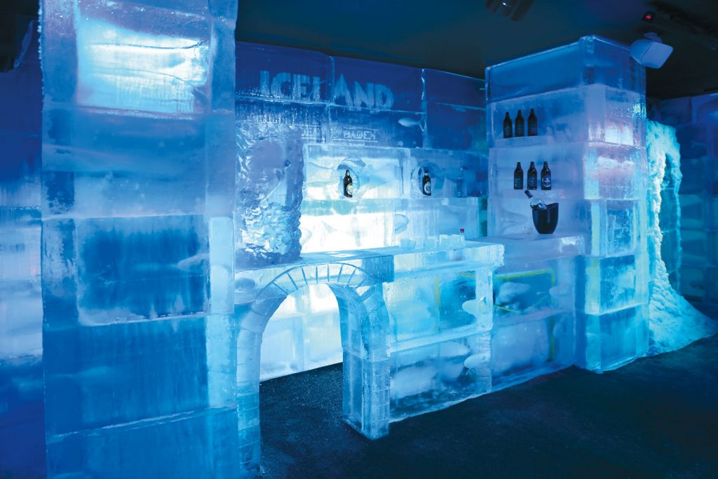 Bar de gelo Iceland